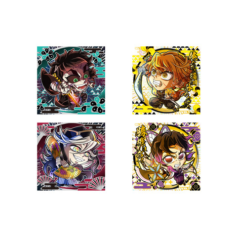 Zenitsu and Shinobu’s Fierce Battle Returns: All Lineups Super Rare or Above in Kimetsu no Yaiba Deformed Seal Wafer 16