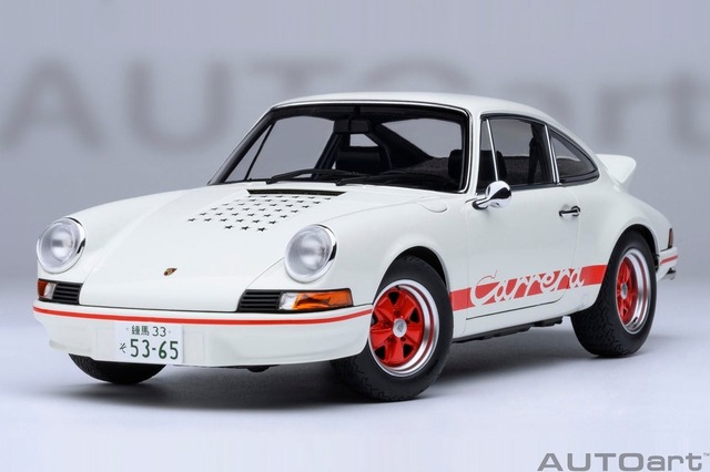 Circuit no Ookami: Hayase Sakon’s Porsche 911 Carrera 2.7 RS Gets Exquisite 1/18 Scale Model by AUTOart