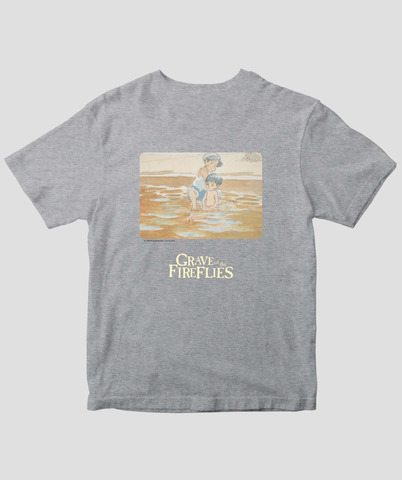 Hotaru no Haka Anime Film Gets New T-Shirts with Watercolor Back Prints