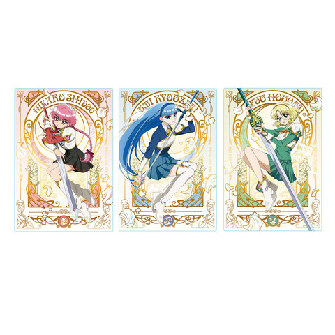 Mahou Kishi Rayearth Twin Wafers With Metallic Cards Open for Preorder