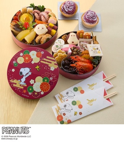Moomin, Snoopy, and San-X Universe Character Osechi for 2027 New Year Now Available for Pre-Order with Early Discount