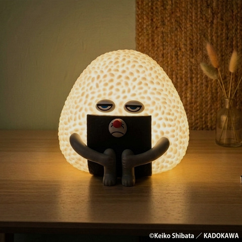 Onigiri Boya LED Room Light Brings Soft Glow to Pan Dorobou Fans