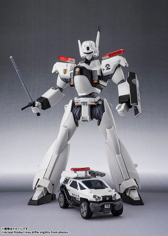 Patlabor EZY Ingram Plus Unit 2 Joins ROBOT魂 with Type 17 Command Vehicle