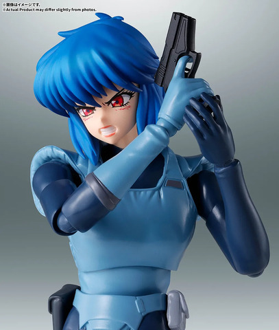 S.H.Figuarts Motoko Kusanagi Figure Debuts with New Ghost in the Shell Anime Design