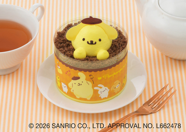Sanrio Character Petit Cakes Arrive at Ginza Cozy Corner with Pompompurin 30th Anniversary Treat