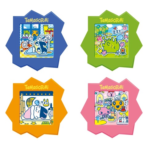 Tamagotchi Pitatto Frame Magnets Offer a Peek into Character Life, Biscuit Included