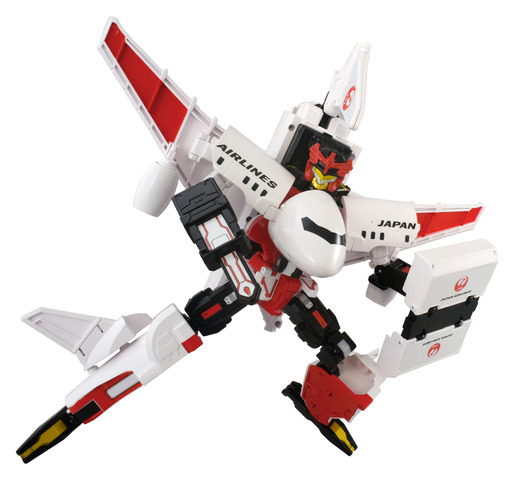 Tokusou Gattai Robo Jobureibaa and JAL Launch Transforming Sky Jet Airliner Robot Toy and Anime Arc