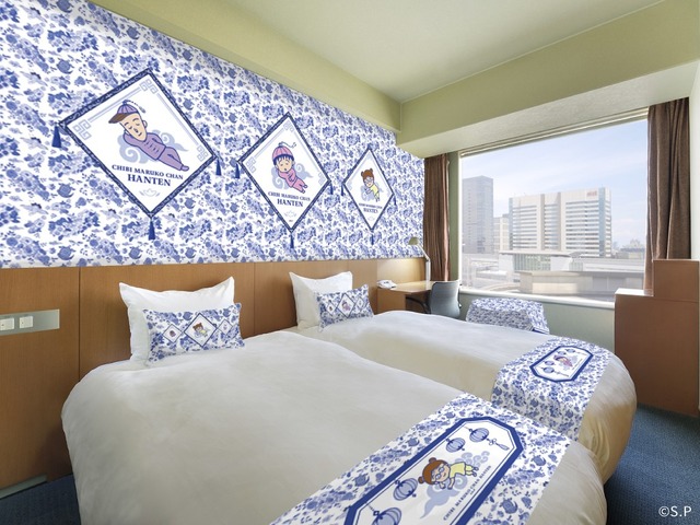 Chibi Maruko-chan 40th Anniversary Collab With Shinagawa Prince Hotel Brings Chinoiserie Rooms and Chinese Cuisine