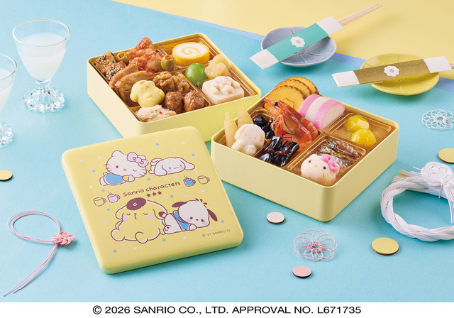Kibun’s Sanrio Characters Osechi Box with Exclusive Design Now Available for Pre-Order
