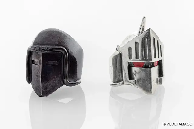 Kinnikuman Robin Mask and Warsman Master-Disciple Face Rings Open Preorders on Meat Day