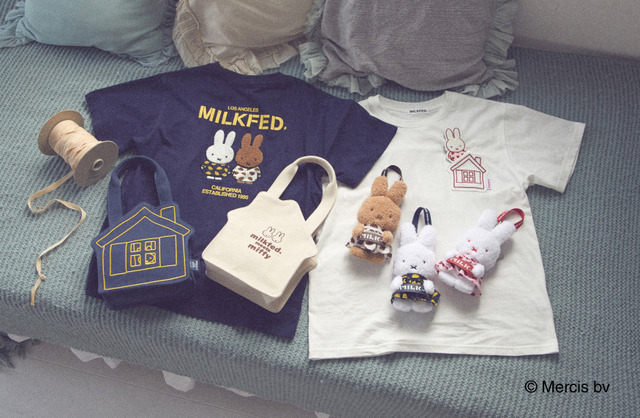 Miffy and Melanie Pop Up in New MILKFED. Collaboration Line with Online-Exclusive Pouch