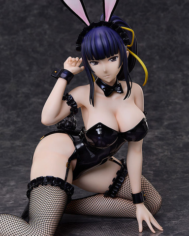 Narberal Gamma Dons Black Bunny Outfit in New Overlord 1/4 Scale Figure