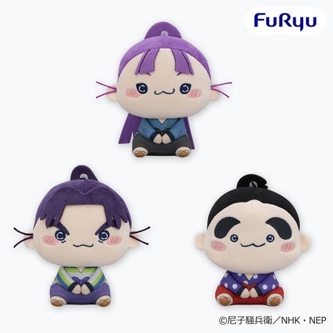 Nintama Rantarou Mochipiko Plushies Get Casual Outfits in New 4-Month Series