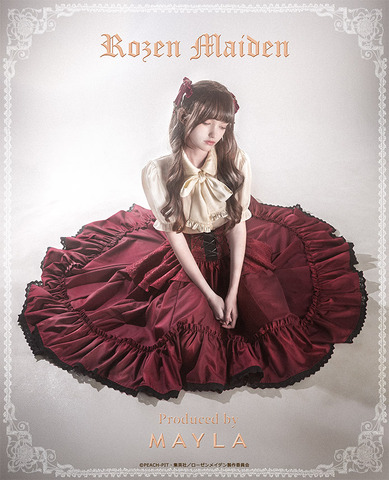 Rozen Maiden x MAYLA Release Iconic Skirts Inspired by Shinku and Suigintou