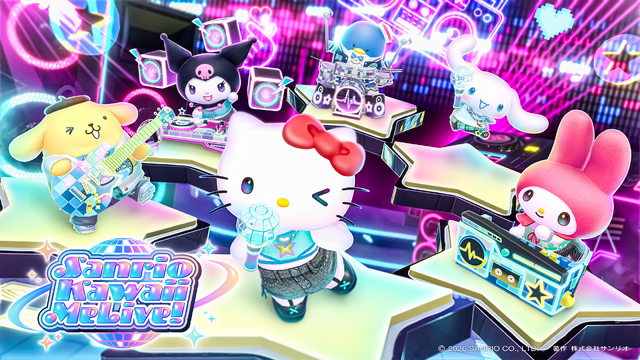Sanrio Kawaii Me Live! Launches January 2027 With Zutto Mayonaka de Ii no ni. Tie-Up