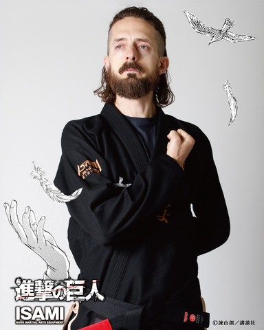 Shingeki no Kyojin Sportswear, Boxing Gloves, and Jiu-Jitsu Gi Debut from Isami