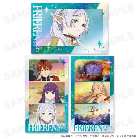 Sousou no Frieren Holographic Sticker Sets Capture Iconic Scenes from the Anime