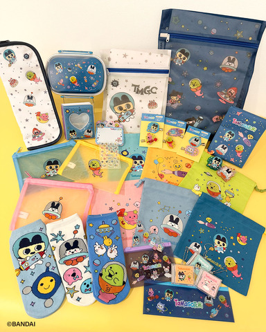 Tamagotchi 30th Anniversary Goods Land at Thank You Mart With Space Motifs for 390 Yen