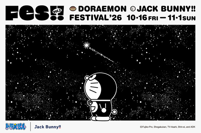 Doraemon and Jack Bunny‼ Golf Apparel Collab Returns with Starry Night Drift Collection