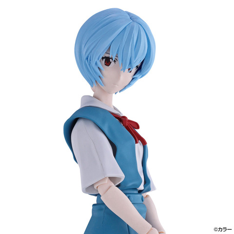 Evangelion’s Ayanami Rei Gets 30MP School Uniform Model With Miso Soup Scene Parts