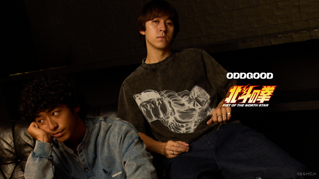 Hokuto no Ken x ODDGOOD Apparel Collection Features Kenshirou, Yuria, Hidebu, and Abeshi