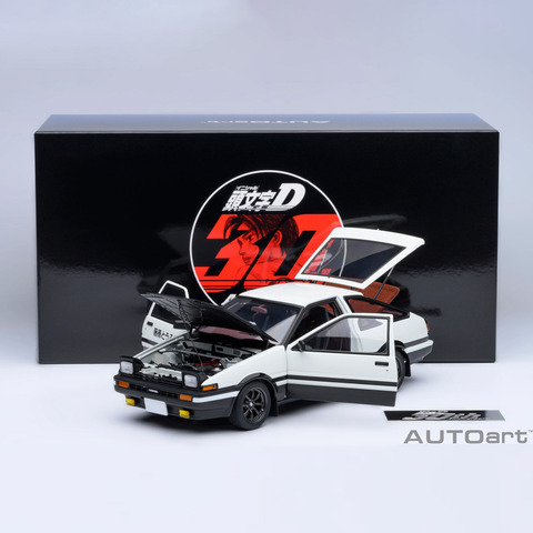 Initial D AE86 Real Car and 1/18 Scale Model Meet in Utsunomiya