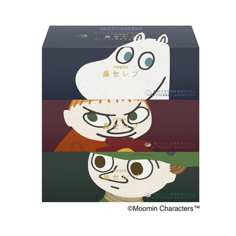 Moomin and Nepia Hanaserabu Tissue Collaboration Part 2 Debuts Autumn Packaging
