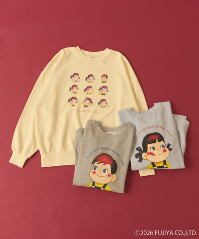Peko-chan x Green Parks Collaboration Brings Retro Vintage Sweats, Face Kinchaku and 8 Items on October 9