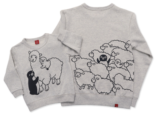 Suica no Penguin x OJICO: Sheep and Banana Sweatshirts and Parkas Debut