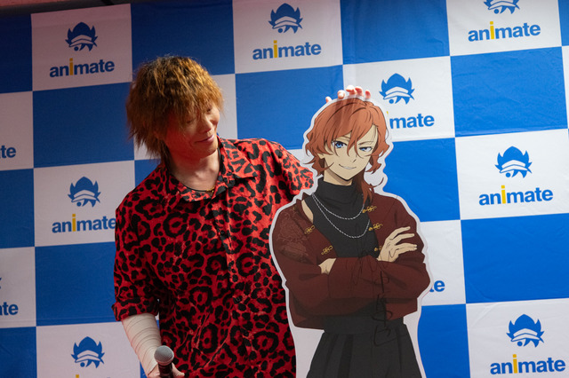 Taniyama Kishou Celebrates Bungou Stray Dogs Collab at Kyushu’s Largest Animate Opening